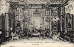 CPA Palais de Fontainebleau Salle du Conseil 