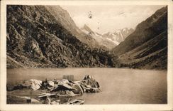CPA Cauterets le Lac de Gaube 