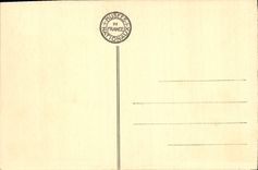 CPA Palais de Fontainebleau Chambre de la Reine Queen's Bedroom 