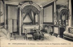 CPA Fontainebleau Le Chateau Chambre a Coucher de l'Imperatrice Josephine 