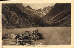 CPA Cauterets Lac de Gaube 