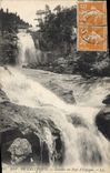 CPA Env de Cauterets Cascades au Pont d'Espagne 