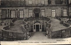 CPA Palais de Fontainebleau  L'Escalier du Fer a Cheval 