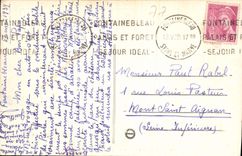 CPA Palais de Fontainebleau  L'Etang des Carpes 