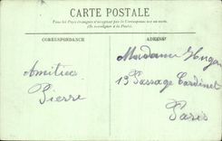 CPA Palais de Fontainebleau  La Facade Cote du Fer a Cheval 