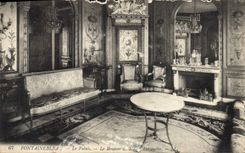 CPA Fontainebleau Le Palais Le Boudoir de Marie Antoinette 