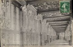 CPA Fontainebleau La Galerie de Francois 