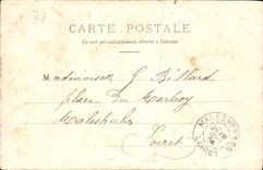 CPA Palais de Fontainebleau La Cour Ovale Donjon de Saint Louis 