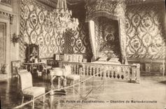CPA Palais de Fontainebleau Chambre de Marie Antoinette 