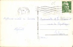 CPA Lourdes La Basilique vue du Chateau Fort 