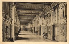CPA Palais de Fontainebleau Galerie Francois 