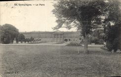 CPA Compiegne Le Parc 