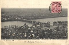 CPA Orleans Vue avol d'Oiseau 