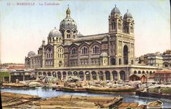 CPA Marseille La Cathedrale 