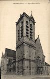 CPA Troyes Aube L'Eglise Saint Nizier 