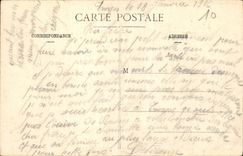 CPA Troyes Jube de l'Eglise Ste Madeleine