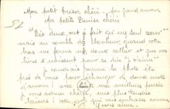 CPA De Tout Coeur Femme