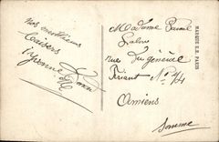 CPA Qu'il vous porte bonheur Femme