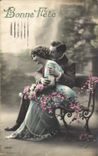 CPA Bonne Fete Femme