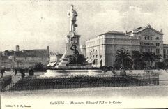 REPRO Cannes Monument Edouard VII et le Casino 
