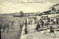 REPRO Nice La Plage Les Baigneurs 