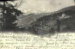 REPRO Peira Cava pres Nice Station d'Ete Villas l'Aiglon et les Rochers 