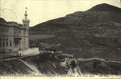 REPRO La Turbie Alpes Maritimes Vue sur le Right d'Hiver et le Mont Agel 