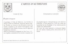 REPRO Comte de Nice Trophee d'Auguste 