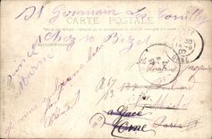 CARTE PHOTO St Germain les Comilly