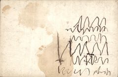 CARTE PHOTO orchestre symphonique Mafalda Mme Jolanda Giorgi