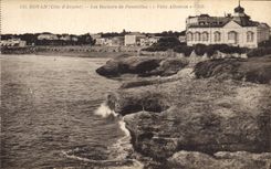 CPA Royan Cote d'Argent Les Rochers de Pontaillac Villa Albatros 