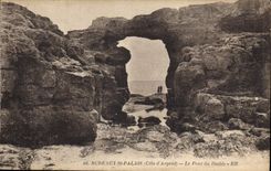 CPA Bureaux St Palais Cote d'Argent Le Pont du Diable 