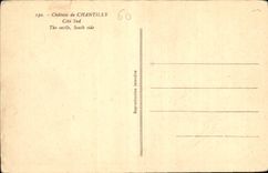 CPA Chateau de Chantilly Cote Sud 
