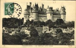CPA Pierrefonds Le Chateau Cote Nord 