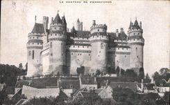 CPA Le Chateau de Pierrefonds 