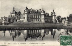 CPA Chantilly Le Chateau La Facade Nord Est 