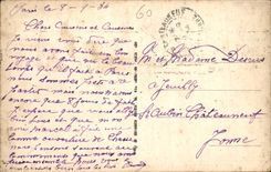 CPA Chantilly Le Chateau Vue generale prise du Saut du Loup 