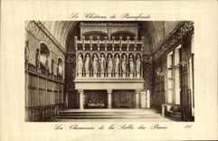 CPA Le Chateau de Pierrefonds La Cheminee de la Salle des Preux 