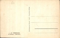 CPA Pierrefonds Le Chateau Cote Nord 