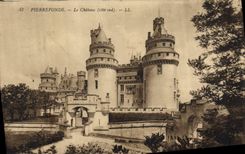 CPA Pierrefonds Le Chateau Cote Sud 