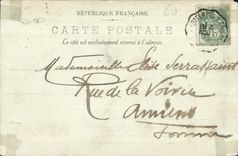 CPA Chateau de Pierrefonds La Statue de Louis d'Orleans par Fremset 