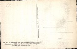 CPA Chateau de Pierrefonds en Ruines 