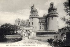 CPA Pierrefonds Le Chateau Cote Sud 