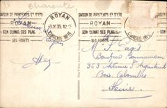 CPA Royan Cote d'Argent La Grande Conche Vue generale 