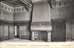 CPA Chateau de Pierrefonds Chambre de Travail du Seigneur 