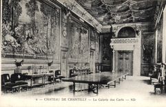 CPA Chateau de Chantilly La Galerie des Cerfs 