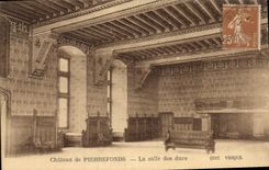 CPA Chateau de Pierrefonds La Salle des ducs 