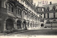 CPA Pierrefonds Colonnade de la Cour d'Honneur 
