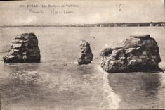CPA Royan Les Rochers de Vallieres 