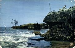 CPM Saint Palais sur Mer Rochers des Pierrieres 